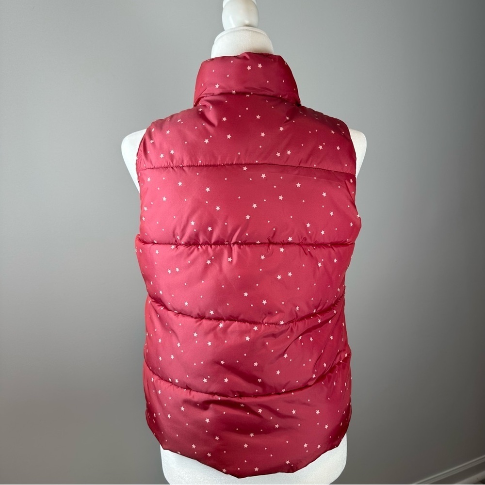 GapKids Red Star Print Puffer Vest XXL (14-16) Warm Winter Layer - Picture 7 of 12